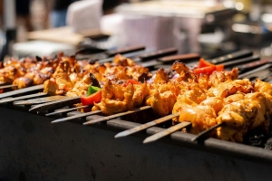 Thai Satay Barbecue, Thai Chicken bbq